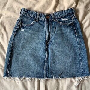 Denim Mini Skirt